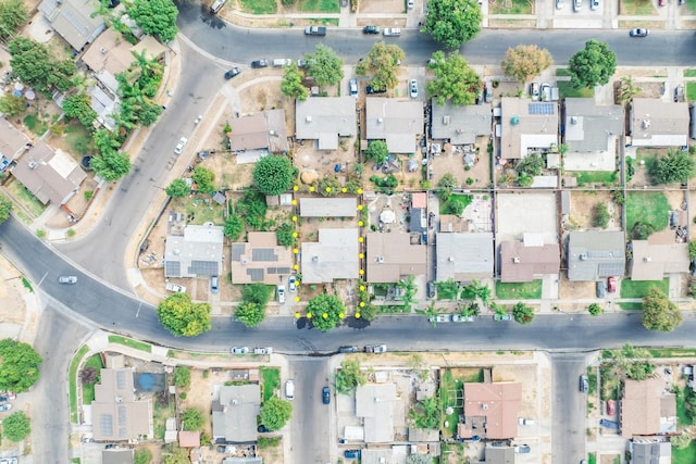 3336 N Lafayette Ave, Fresno, CA 93705 - bird's eye view with a residential view