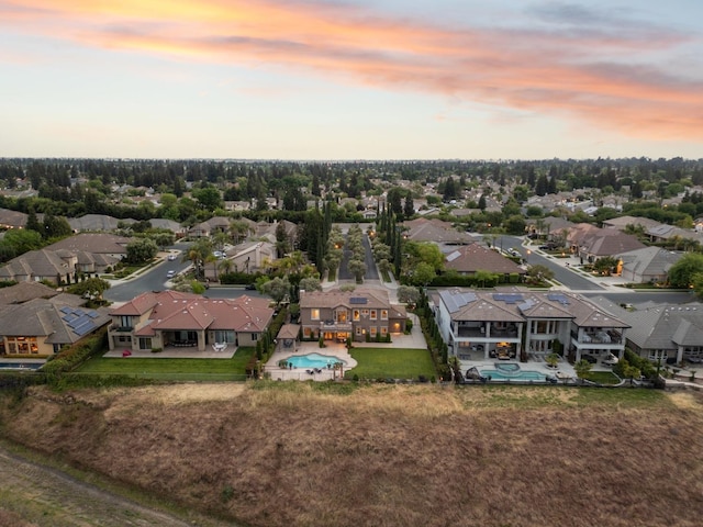 4918 W Bluff Ave, Fresno, CA 93722 - birds eye view of property featuring a residential view