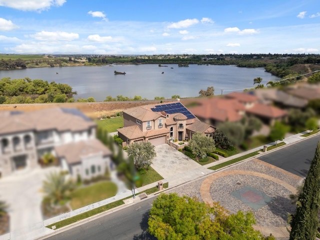 4918 W Bluff Ave, Fresno, CA 93722 - bird's eye view with a water view