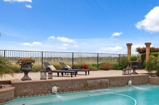 4918 W Bluff Ave, Fresno, CA 93722 - view of pool with fence and a fenced in pool