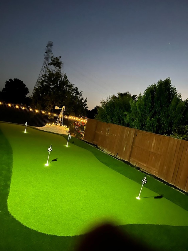 14335 Spyglass Cir, Chowchilla, CA 93610 - surrounding community with an area to practice putting