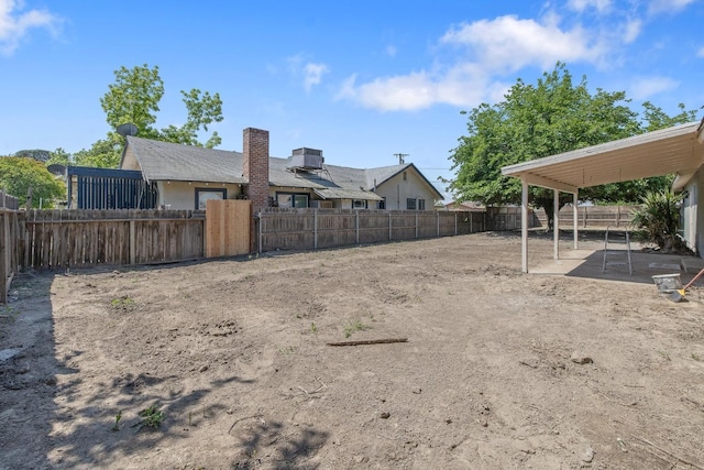 465 W Woods Ave, Tipton, CA 93272 - view of yard with a fenced backyard