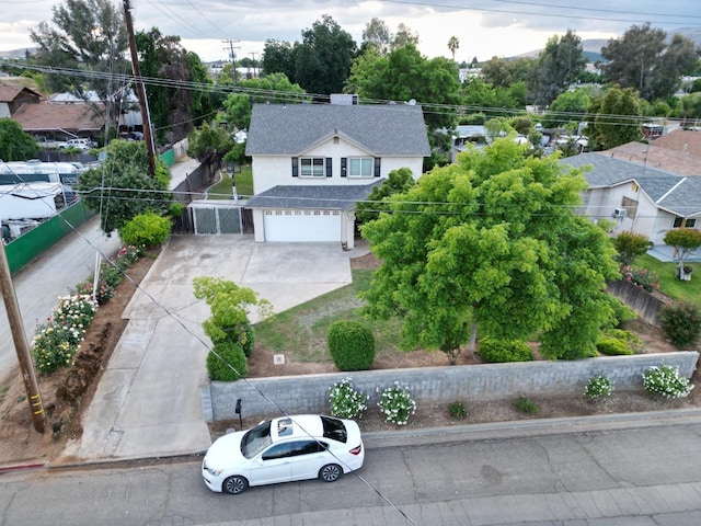 bird's eye view
