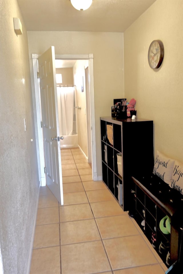 215 W Vine Ave, Visalia, CA 93291 - corridor with tile patterned flooring
