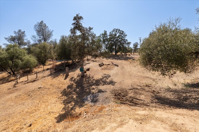 view of local wilderness with a rural view