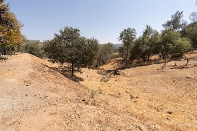 view of nature with a rural view