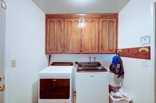 827 N Armstrong Ave, Clovis, CA 93611 - washroom featuring cabinet space and washer and clothes dryer