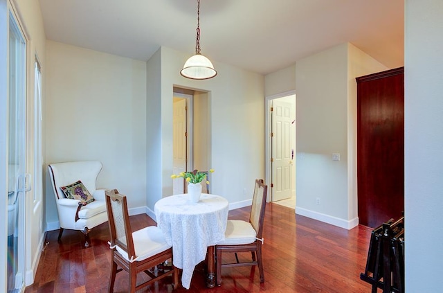 172 Omaha Ave, Clovis, CA 93619 - dining space featuring wood finished floors and baseboards
