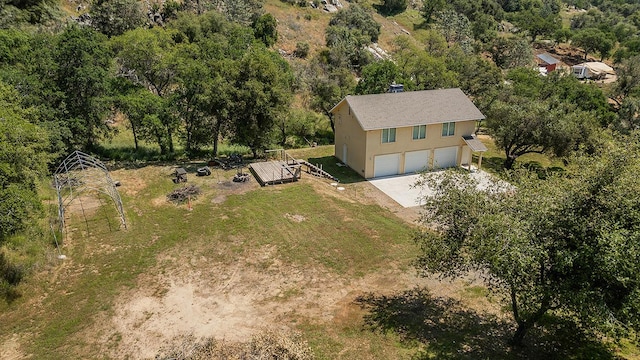 bird's eye view