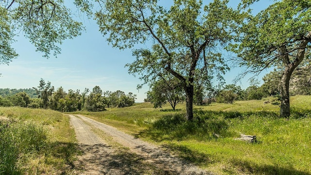 view of road