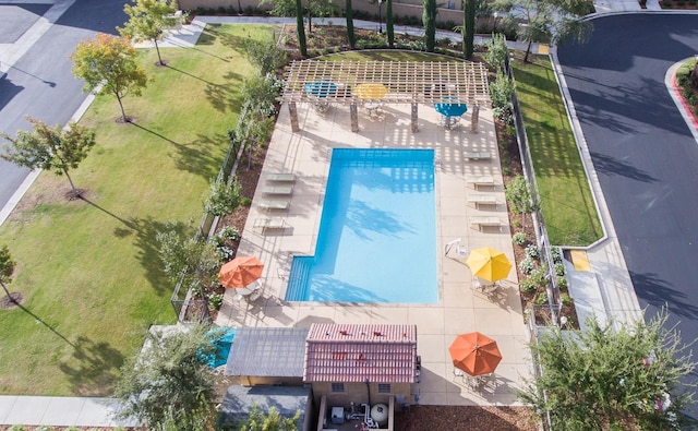 aerial view