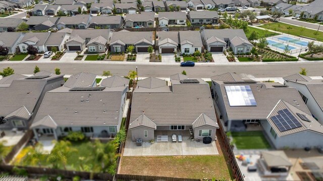 855 Groveland Ave W, Madera, CA 93636 - drone / aerial view with a residential view