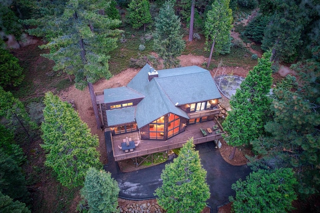 40596 Wild Iris Ln, Shaver Lake, CA 93664 - birds eye view of property