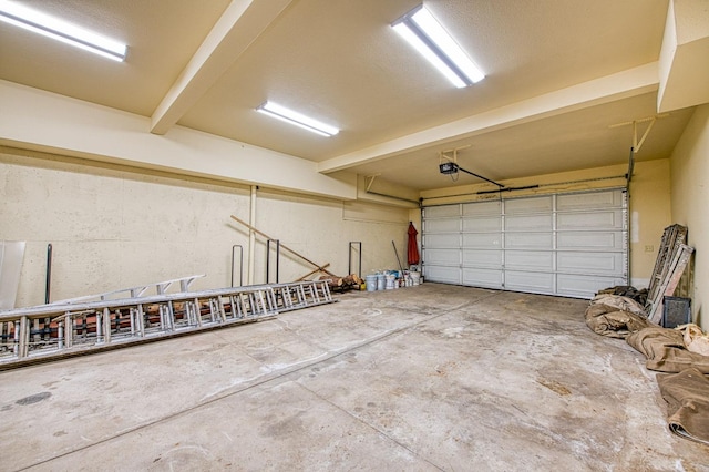 40596 Wild Iris Ln, Shaver Lake, CA 93664 - garage with a garage door opener