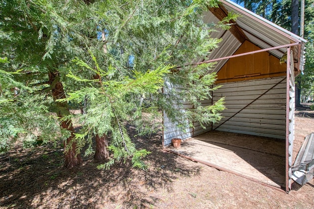 view of side of property