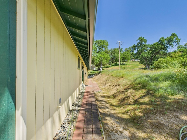view of side of home