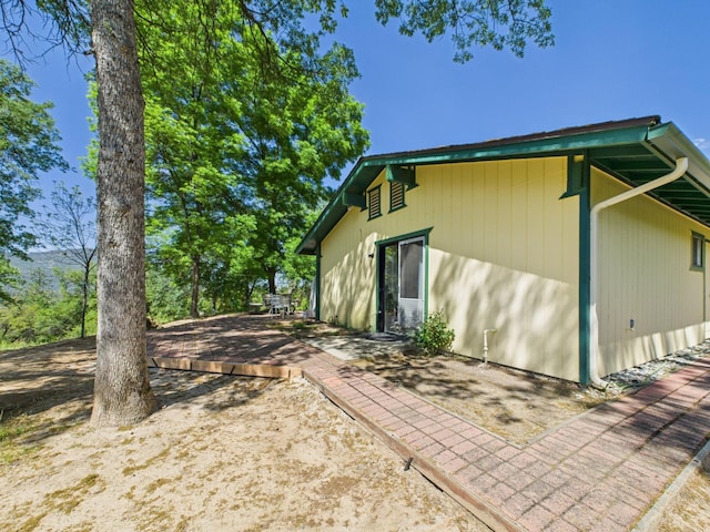 view of property exterior