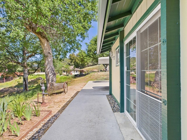 view of patio