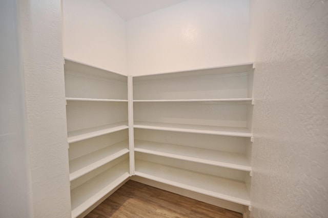 view of storage area