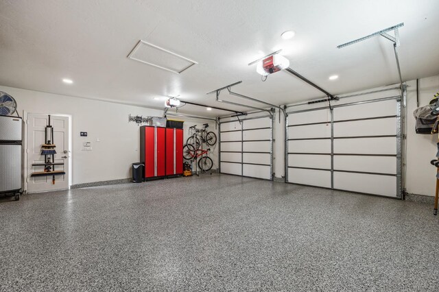 2315 W Celeste Ave, Fresno, CA 93711 - garage with a garage door opener