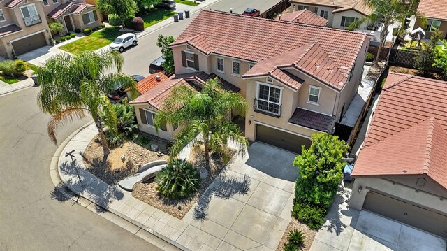 birds eye view of property featuring a residential view