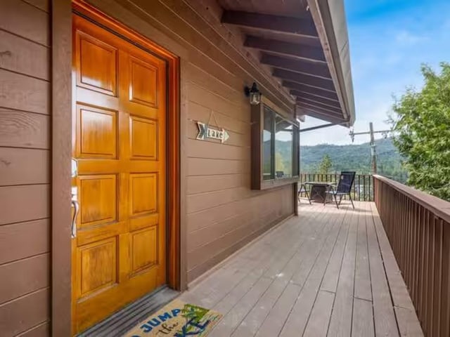 56406 Marina View Way, Bass Lake, CA 93604 - view of wooden terrace