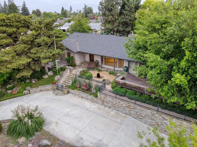 1409 W Big Sandy Rd, Fresno, CA 93711 - aerial view