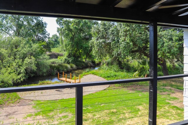 17231 E Trimmer Springs Rd, Sanger, CA 93657 - view of yard with a water view and a balcony
