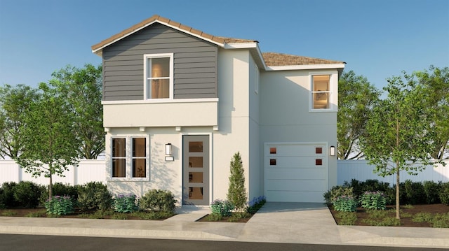 1532 Farmhouse Ln, Clovis, CA 93619 - modern home featuring fence and a garage