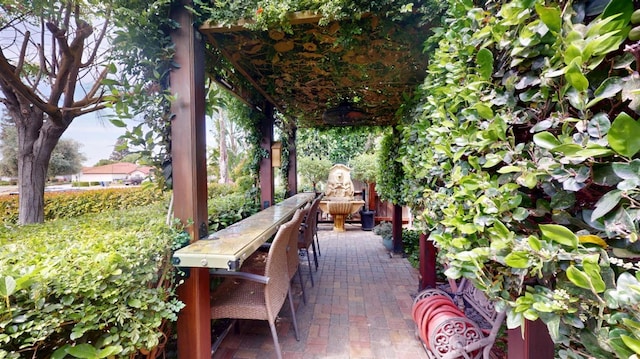view of property's community