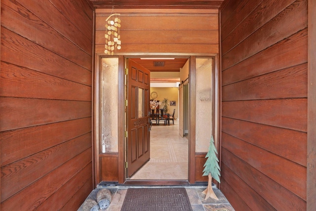 view of exterior entry
