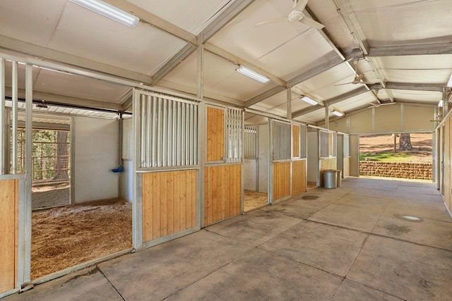 view of stable