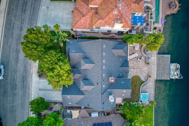 drone / aerial view