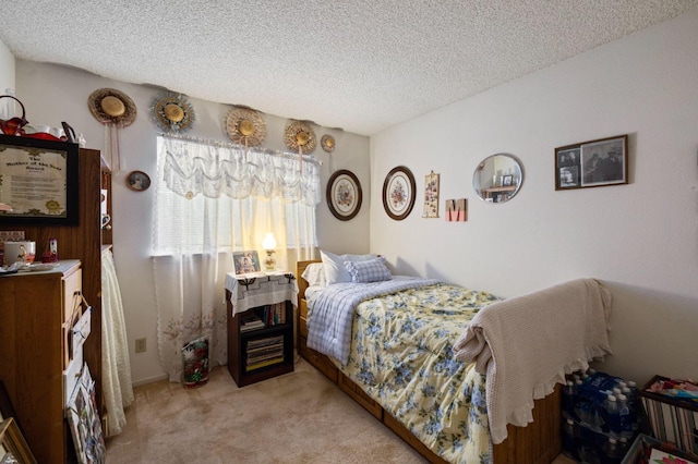 1215 Fremont Ave, Clovis, CA 93612 - carpeted bedroom featuring a textured ceiling