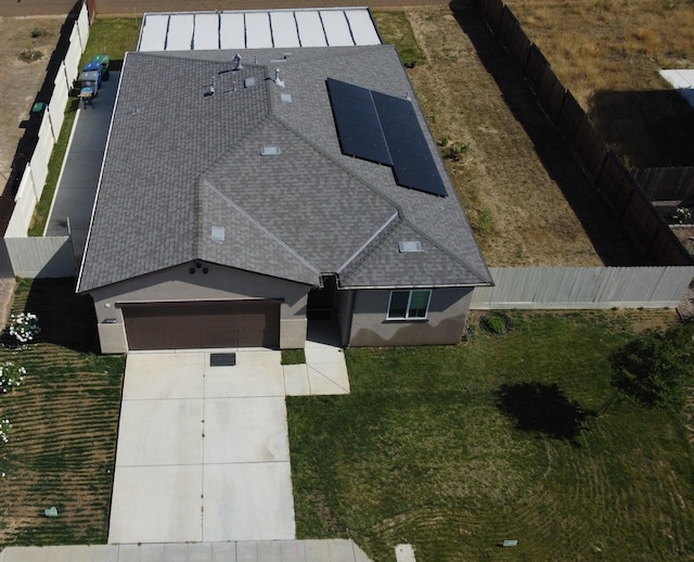 drone / aerial view