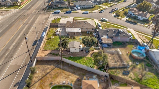 4185 E Turner Ave, Fresno, CA 93702 - bird's eye view with a residential view