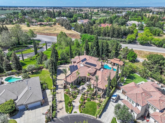 bird's eye view