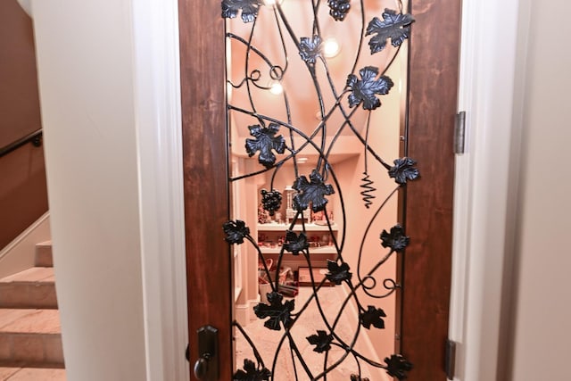view of details