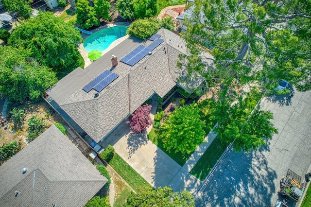 drone / aerial view