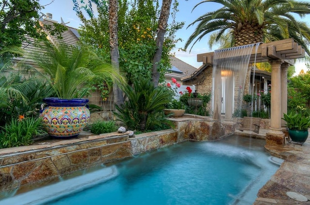 view of pool