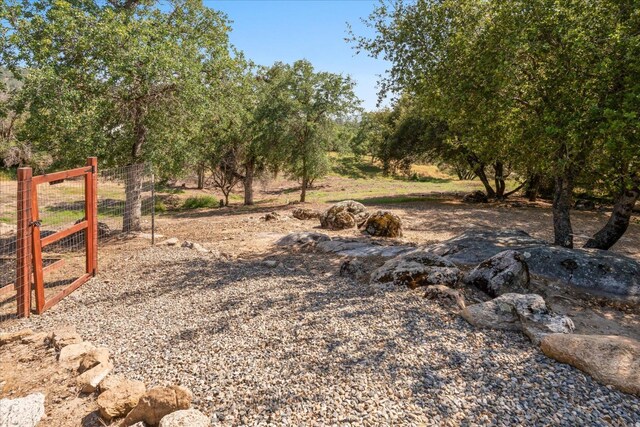42968 Ranger Circle Dr, Coarsegold, CA 93614 - view of yard featuring fence