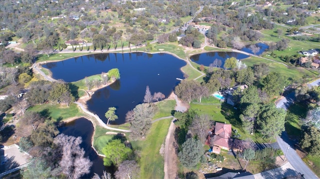 42968 Ranger Circle Dr, Coarsegold, CA 93614 - drone / aerial view featuring a water view