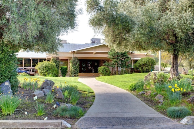 42968 Ranger Circle Dr, Coarsegold, CA 93614 - view of front of home featuring a front lawn