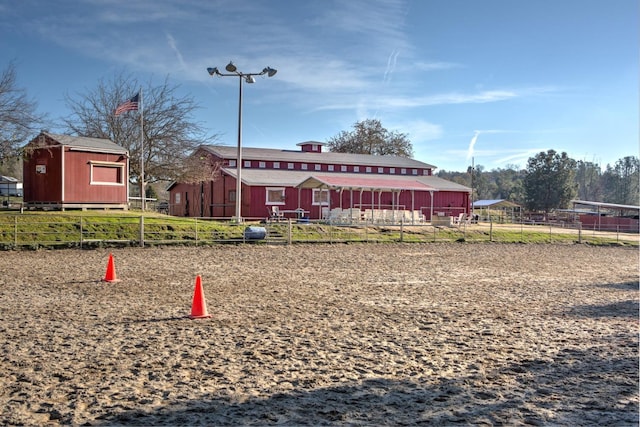 42968 Ranger Circle Dr, Coarsegold, CA 93614 - exterior space featuring fence and an outdoor structure