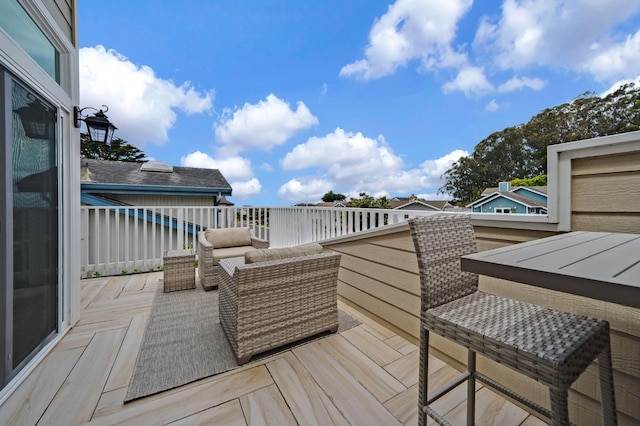 view of deck