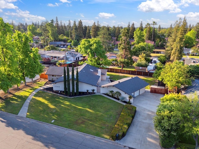 2044 W San Bruno Ave, Fresno, CA 93711 - birds eye view of property with a residential view