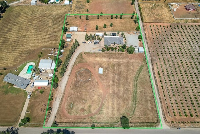 20794 E Weldon Ave, Sanger, CA 93657 - aerial view of property's location with property boundaries highlighted