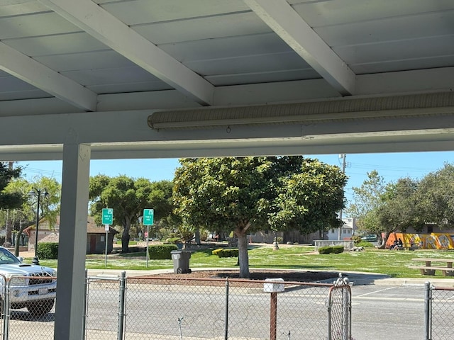 details with fence