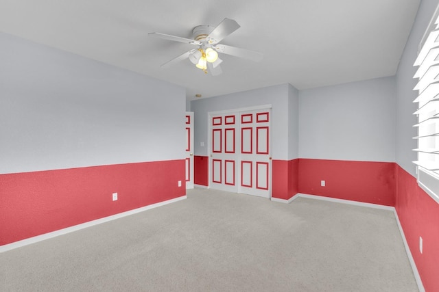2776 Keats Ave, Clovis, CA 93611 - carpeted empty room featuring baseboards and a ceiling fan