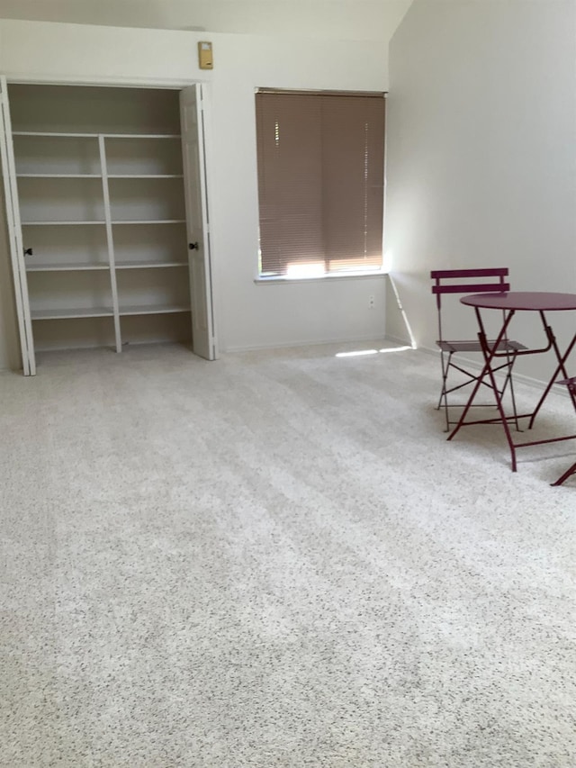 interior space with baseboards